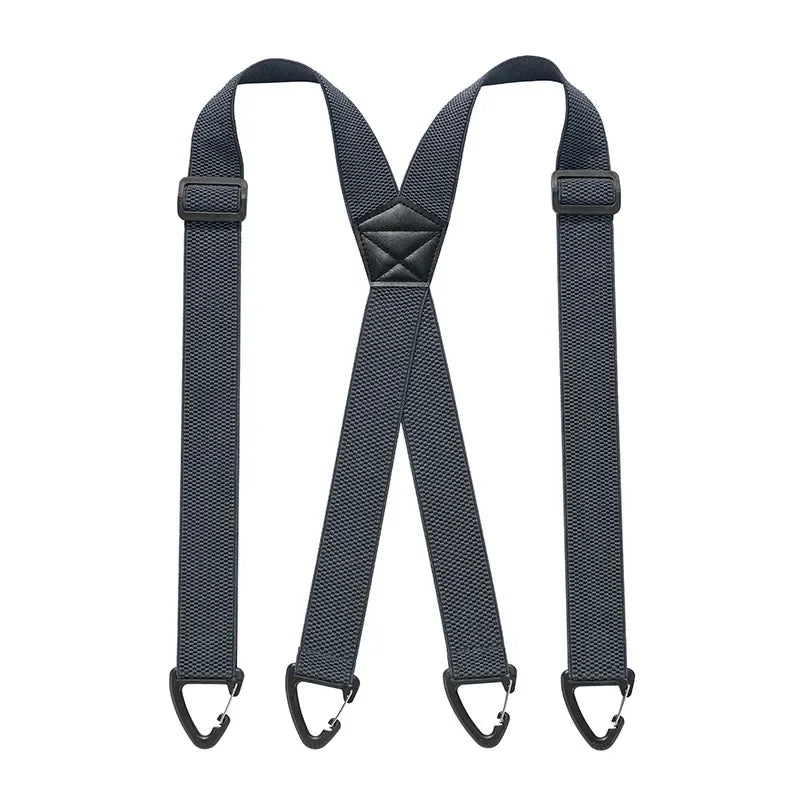 Adjustable Work Suspenders with Metal Clips – X-Back & Y-Back Designs for Men | Thomler