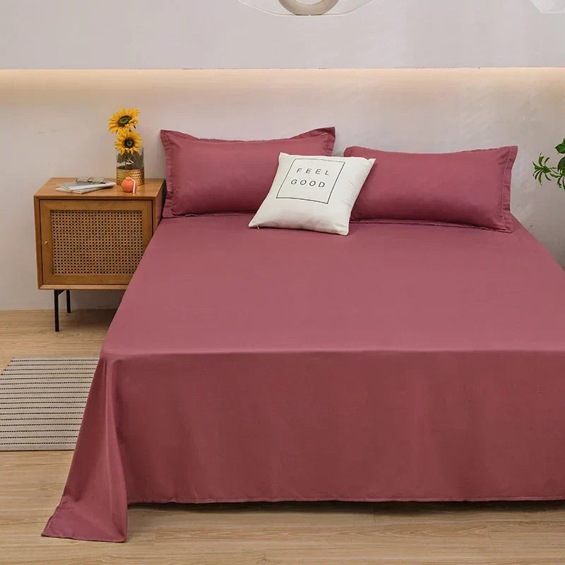 100% Linen Duvet Cover Set – Temperature-Regulating Breathable Bedding for All Seasons – Twin Full Queen King – Light Green White Blue Red | Thomler