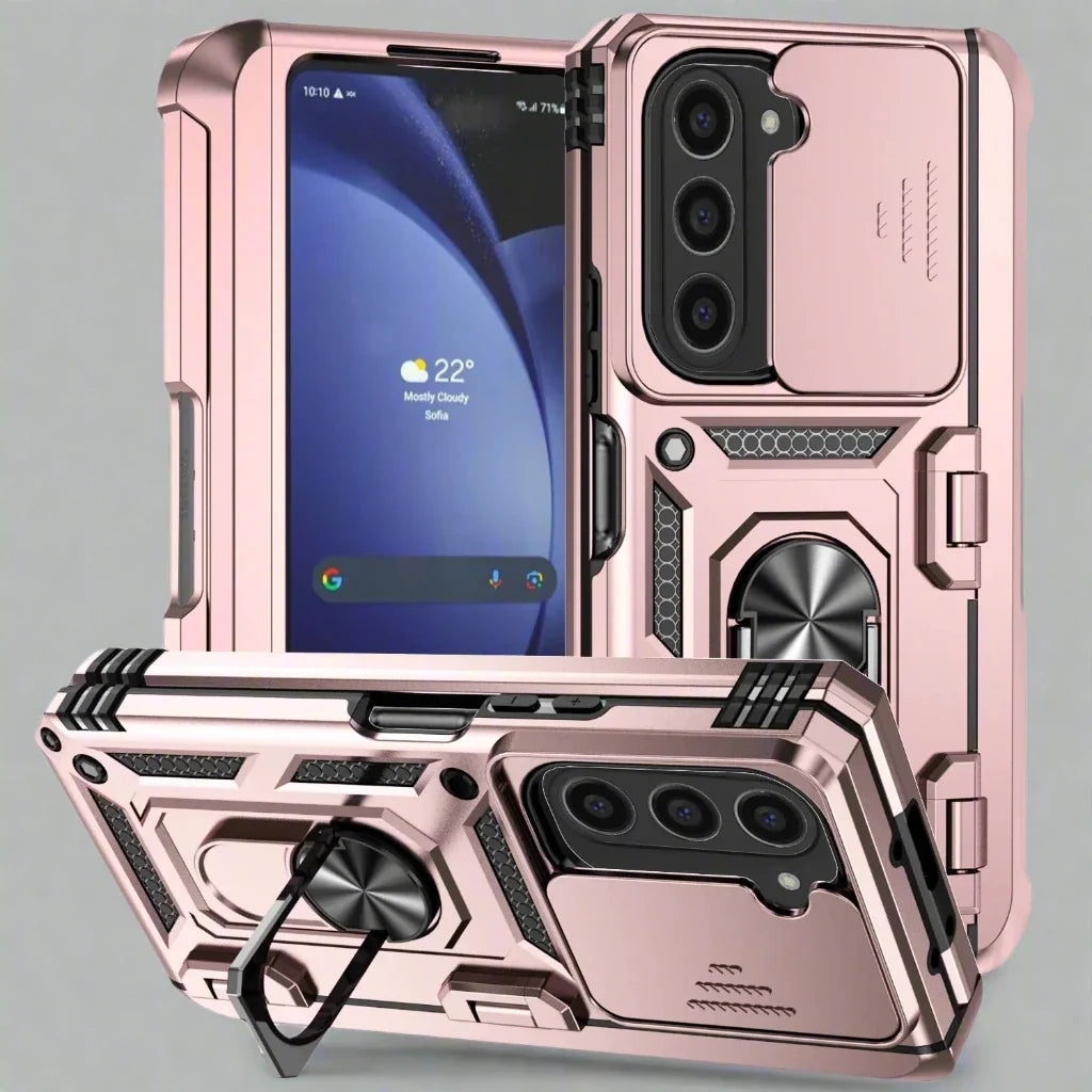 Reinforced Armor Case for Galaxy Z Fold 6 & Z Fold 5 – Drop-Resistant Phone Shell with Precise Hinge Coverage & Full-Access Design for | Thomler
