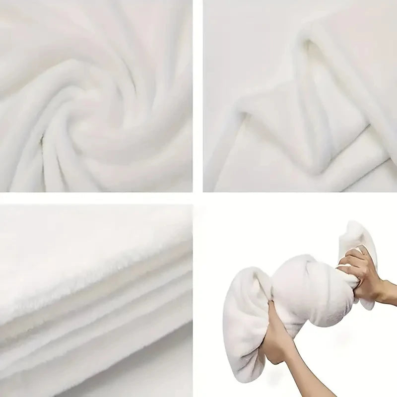 Round Burrito Fleece Throw Blanket – Soft Polyester for Couch, Bed, Travel & Camping | Thomler