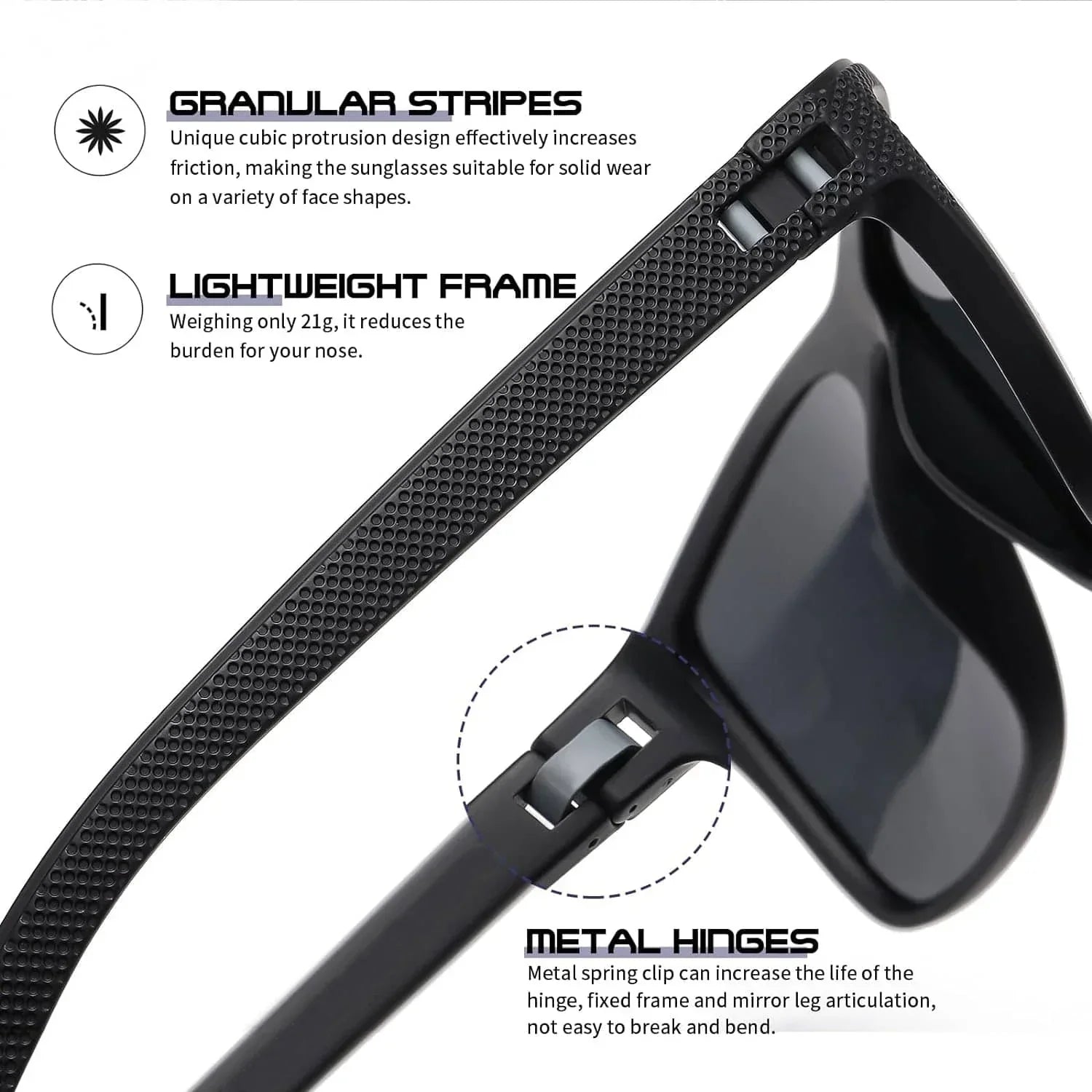 Polarized Sunglasses 3-Pack Set UV400 Protection Outdoor Eyewear for Men Women Driving Fishing Beach Sports | Thomler