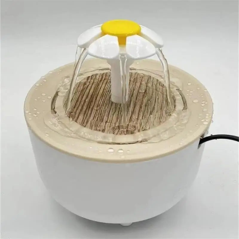 Rechargeable Pet Hydration Fountain 41 fl oz Quiet Circulating Filtered System for Dogs & Cats USB Powered | Thomler