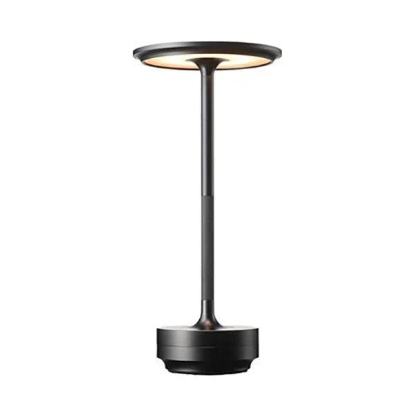 Rechargeable LED Table Lamp Touch Control 4 Brightness Levels Waterproof IP66 Metal Portable Battery Operated for Bedroom Living Room | Thomler