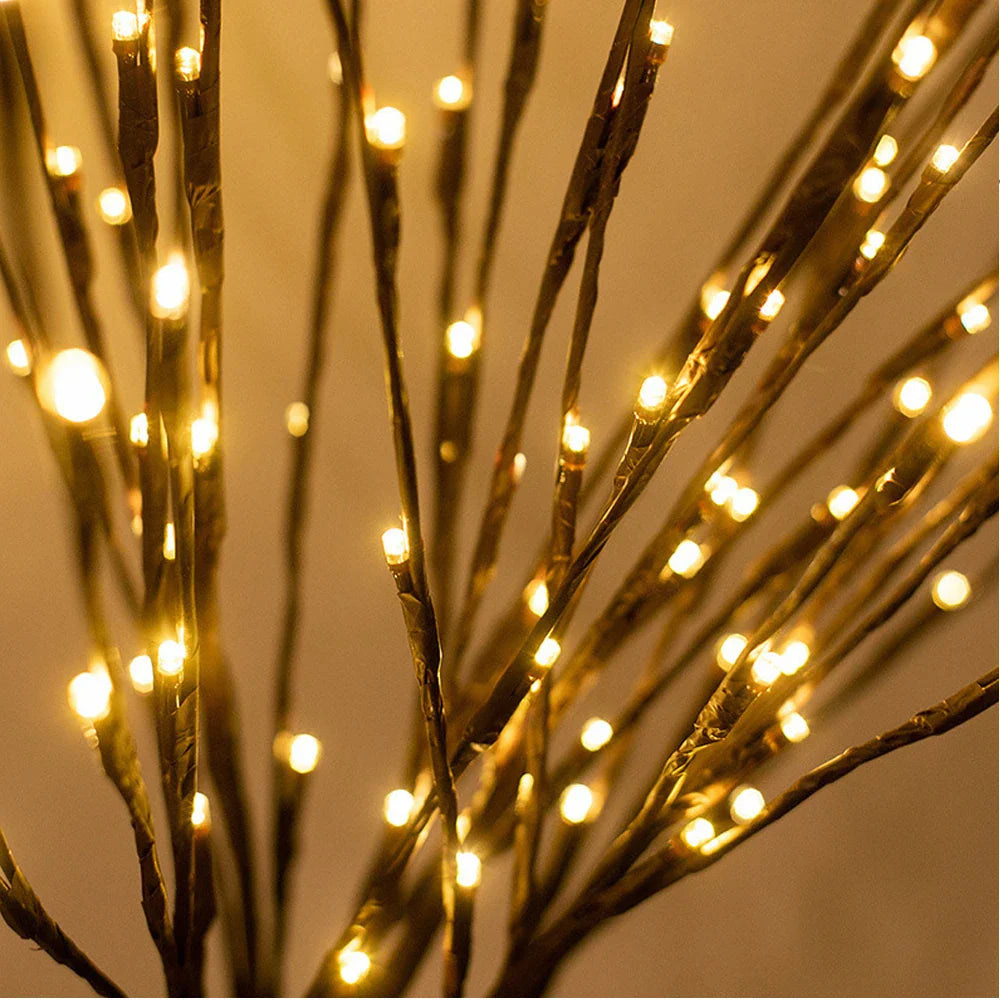 Decorative Willow LED Branch 27 in Battery-Powered Indoor Outdoor Fairy Lights | Thomler