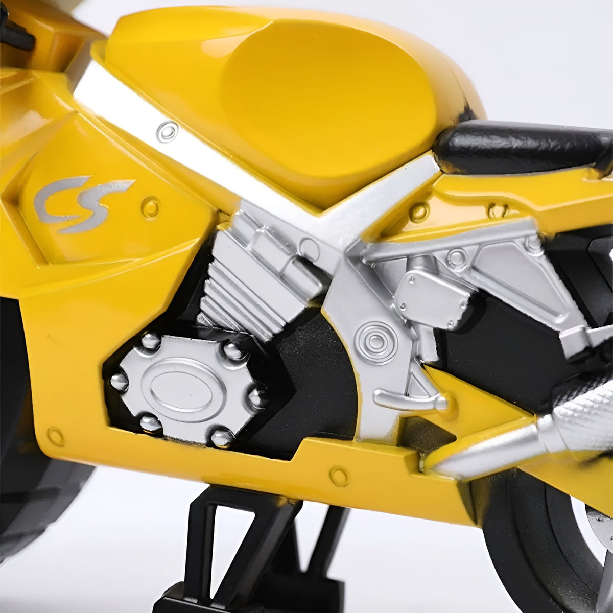 Motorcycle Alarm Clock Decorative Racing Bike Tabletop Timepiece for Bedroom Office Kids Room Unique Biker Gift | Thomler