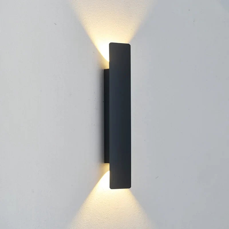 Weatherproof Aluminum Outdoor Wall Light | 4 in to 24 in, LED Sconce for House Exterior, Patio, Deck, Garden Entry | Thomler