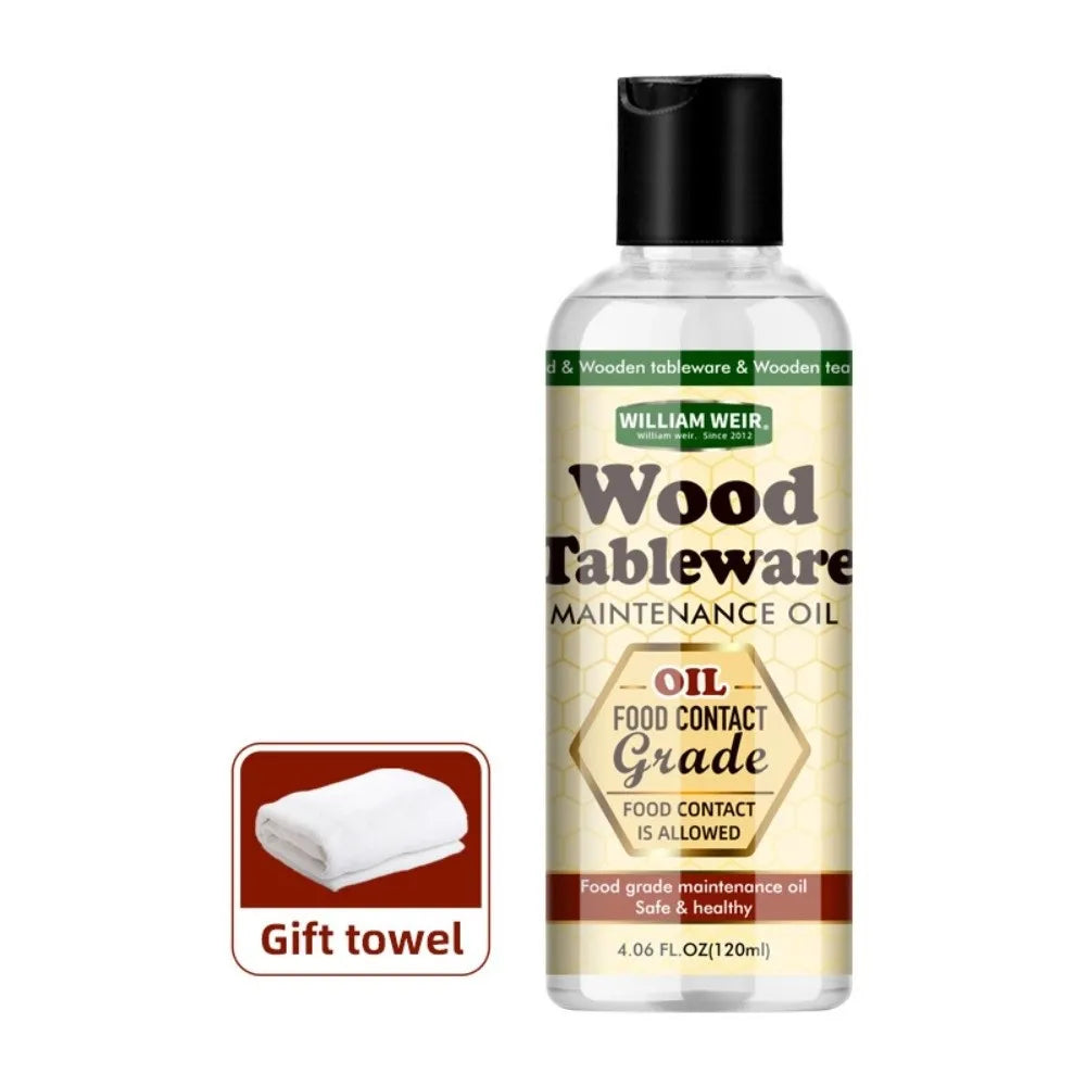 Wood Board Treatment Oil – Food-Safe Conditioner for Cutting Boards, Kitchen Tools & Butcher Blocks, 4 oz | Thomler