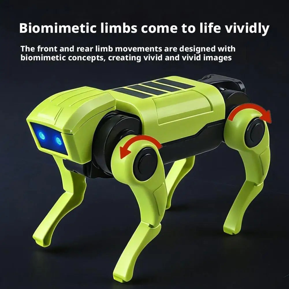 Build-It-Yourself Walking Robot Dog for Kids – LED Eyes, STEM Learning Project, Ages 8+ | Thomler