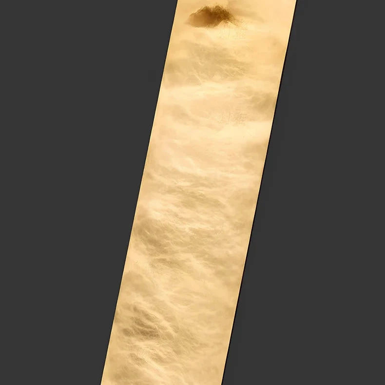 Natural Stone Column LED Hanging Lamp for Kitchen Island & Dining Room | Thomler