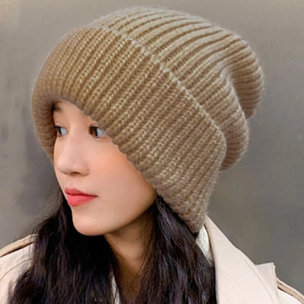 Unisex Ribbed Knit Beanie Hat – Soft Stretchy Winter Skull Cap for Men & Women, Everyday Casual Headwear | Thomler