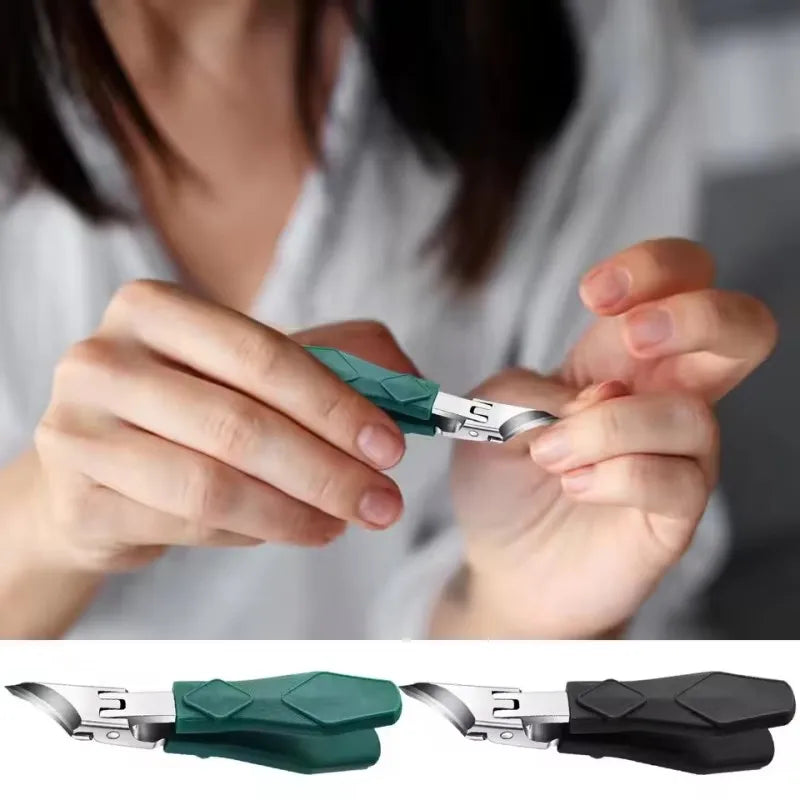 Heavy-Duty Toenail Clippers for Thick & Ingrown Nails – Angled Blade, Stainless Steel Construction for Podiatrist-Level Results | Thomler