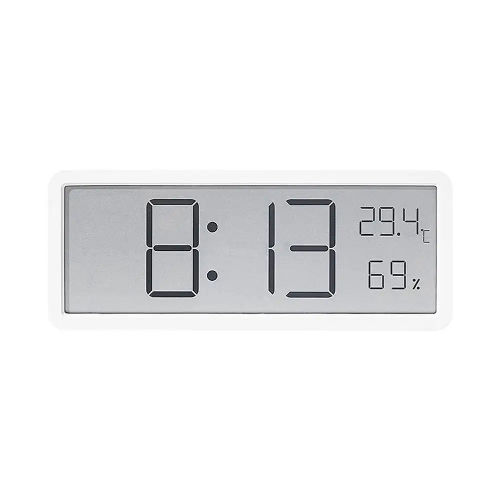 LED Digital Wall Clock with Temperature & Humidity Display – Modern Design for Home & Office | Thomler