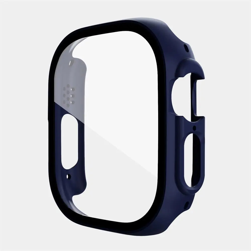 Protective Shell with Tempered Glass Screen Guard for 49mm Apple Watch Ultra Series – Full-Body Snap-On Design | Thomler
