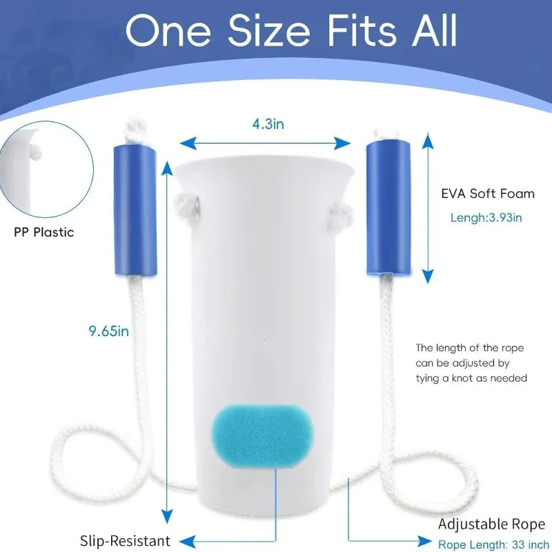 Easy-Pull Sock Helper Tool for Seniors – No Bending Required, Arthritis-Friendly Dressing Aid | Thomler