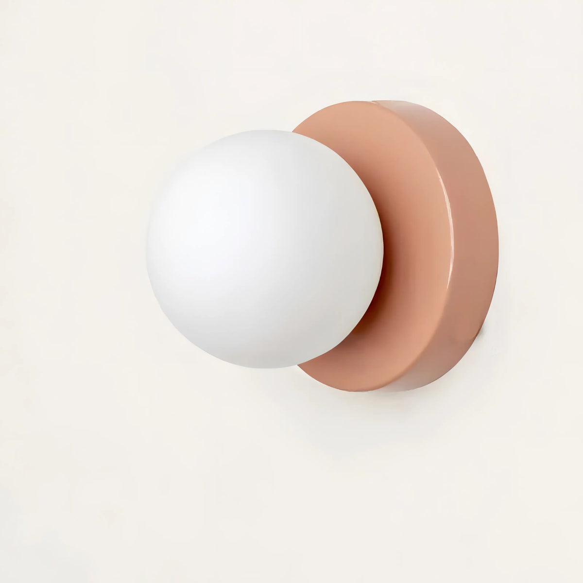 Glass Globe Wall Sconce – Modern Scandinavian Accent Light for Bedroom, Hallway & Living Room | Thomler