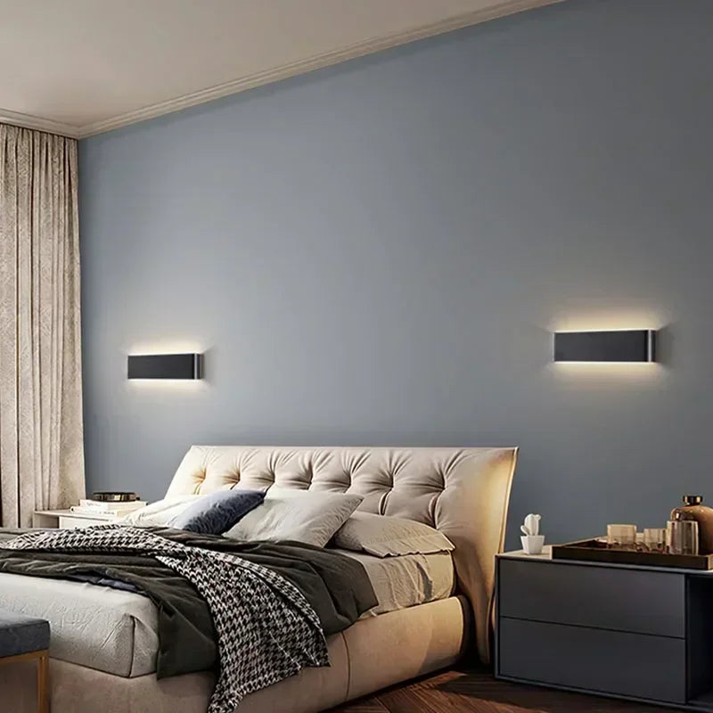 Contemporary LED Wall Light Fixture – Minimalist Design for Bedroom, Hallway & Bathroom | Thomler
