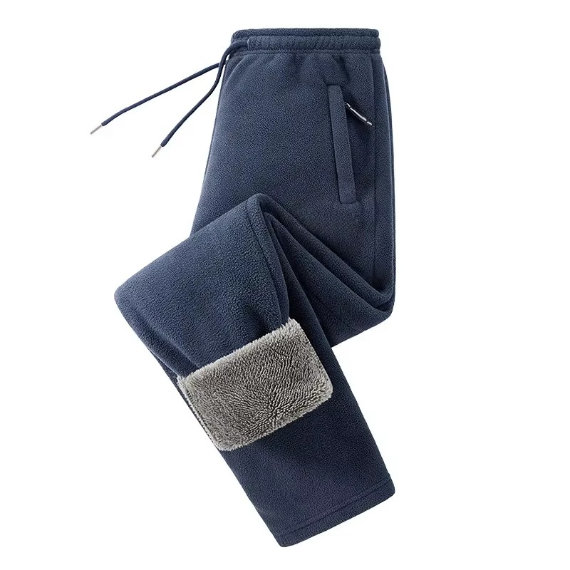 Men's Thermal Fleece Pants – Sherpa-Lined Winter Joggers for Cold Weather, Soft Insulated Sweatpants for Outdoor & Everyday Wear | Thomler