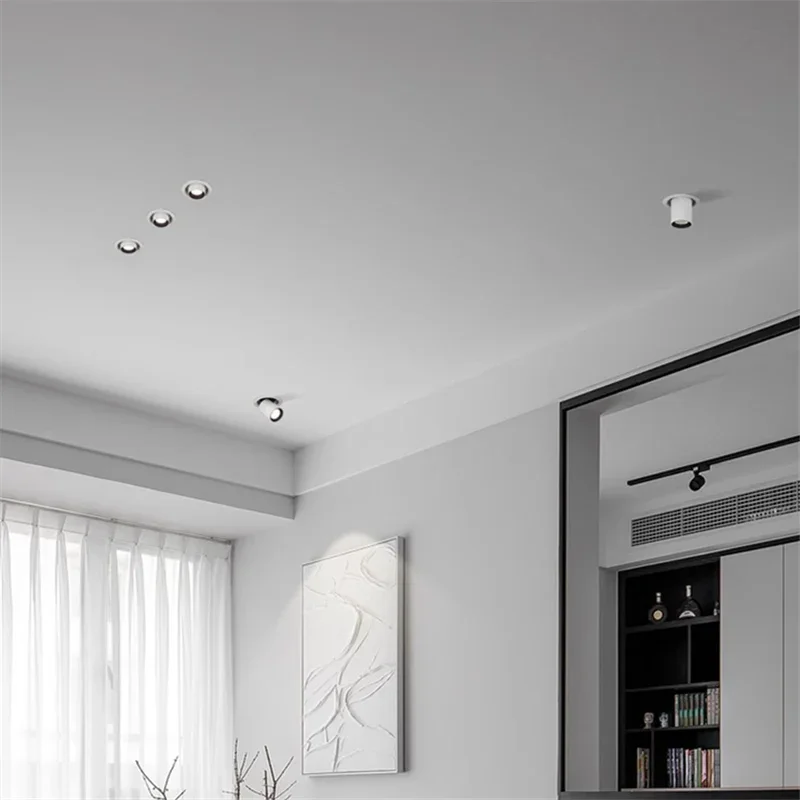 Recessed Spotlight Cast Aluminium 13.0 cm White Ceiling Lighting Dimmable LED Downlight Flush Mount Room Illumination | Thomler