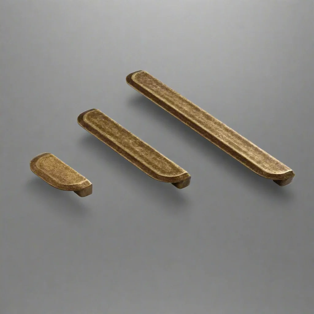Vintage-Finish Cabinet Hardware Pull in Bronze-Tone Zinc Alloy for Drawers & Doors | Thomler