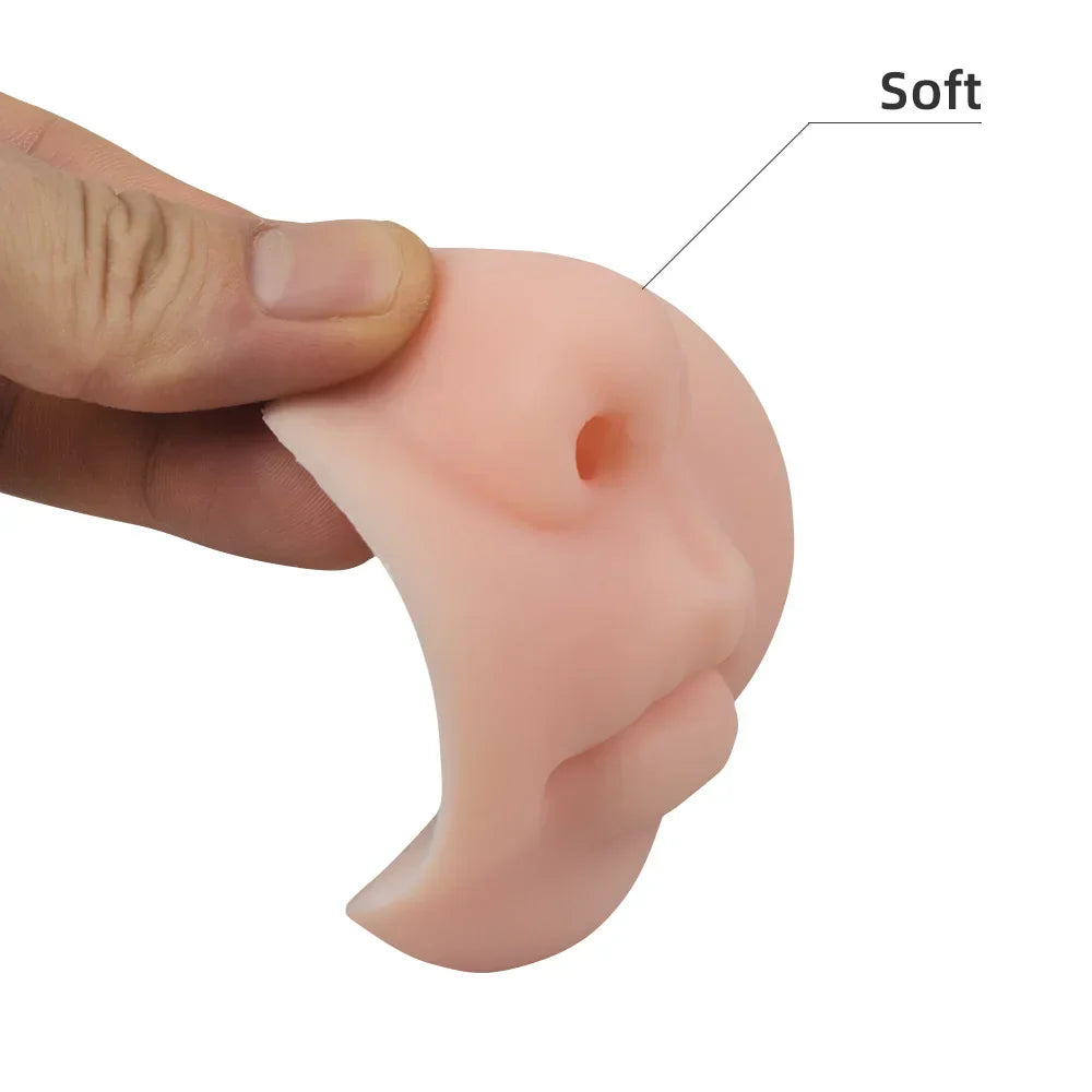 Silicone Nose Novelty Dispenser for Bathroom Pranks & Gag Gifts – Squeeze Fun Decor Wall Mount Joke Accessory for Kitchen Guest Surprise | Thomler