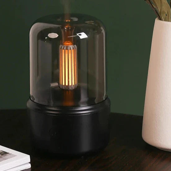 Diffuser Night Light ABS PP 6 in Bedroom Nursery Aromatherapy USB Rechargeable Ultrasonic Humidifier Relaxation | Thomler