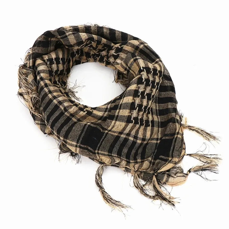 Tactical Desert Head Wrap Shemagh Scarf for Men & Women – Outdoor Neck Shield Sand Protection | Thomler