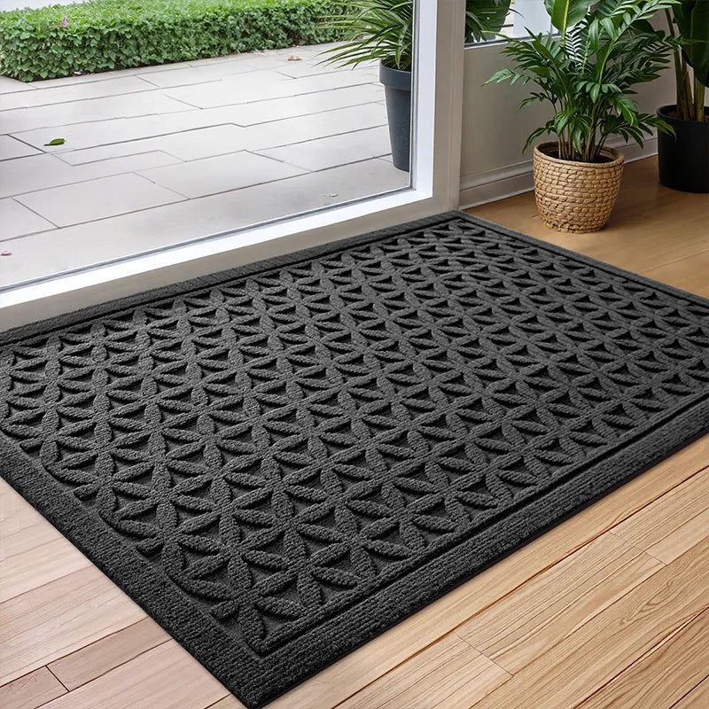 Indoor Outdoor Doormat Absorbent Non-Slip Entryway Floor Mat for Front Door Hallway Kitchen Bathroom Quick Dry Dirt Trapping Rug | Thomler