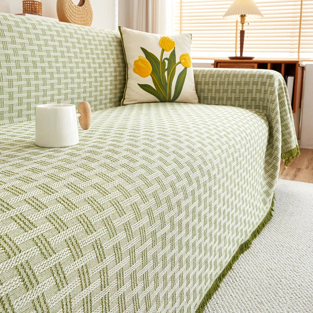 Reversible Sofa Cover for Oversized Couches – Machine Washable, Soft & High-Back Protection | Thomler
