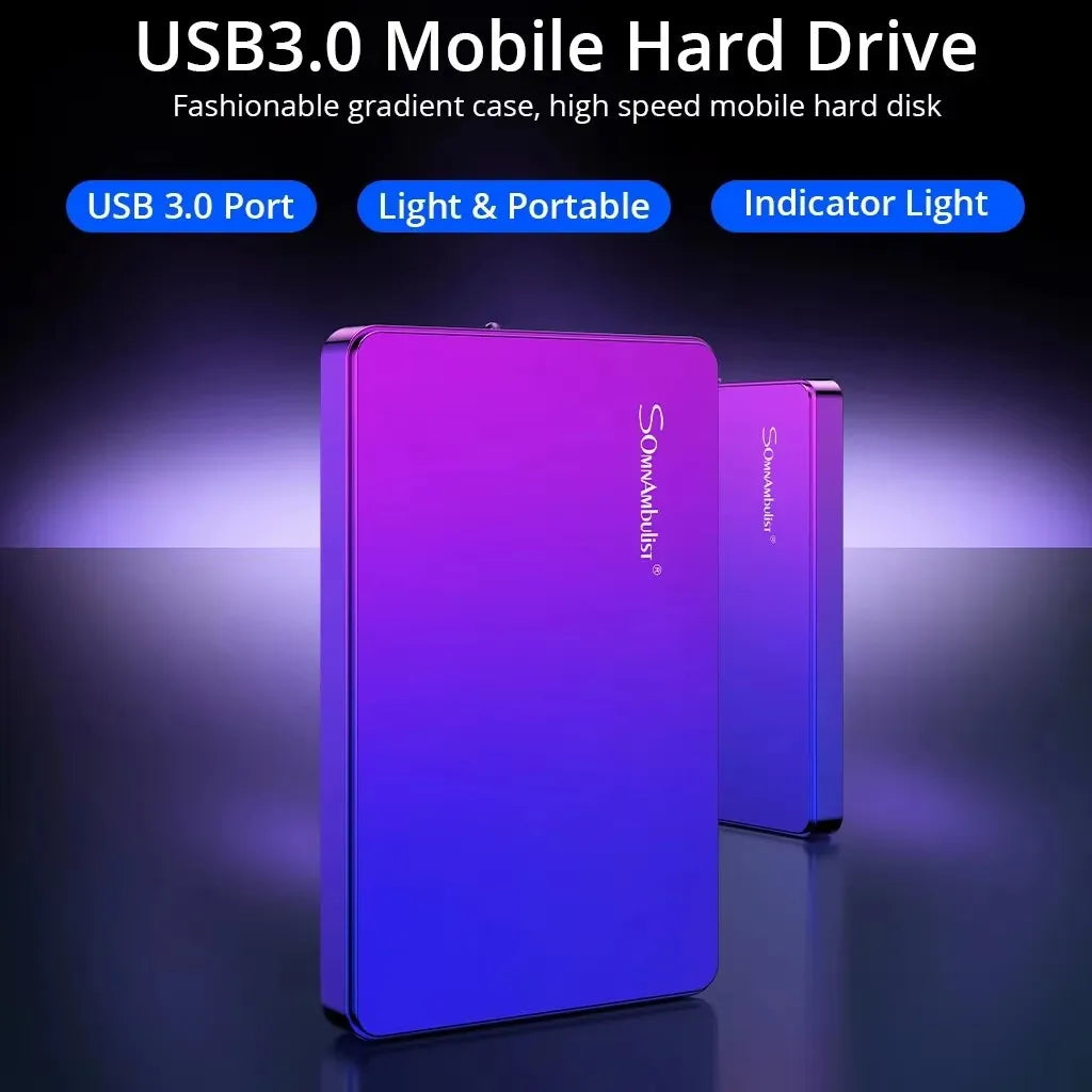Portable USB 3.0 External Hard Drive for Laptops, Desktops, Gaming Consoles & TVs – Backup Storage Solution | Thomler
