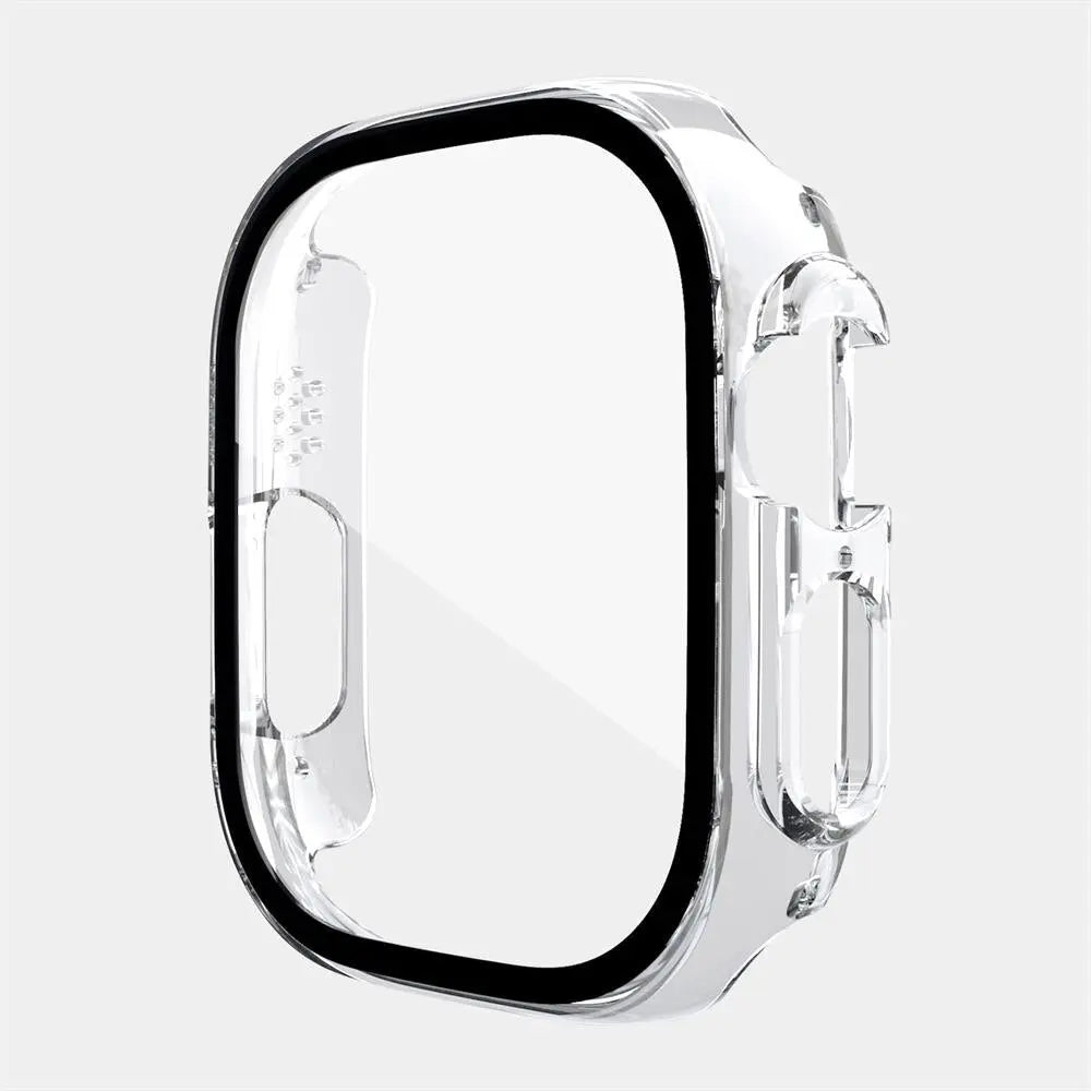 Protective Shell with Tempered Glass Screen Guard for 49mm Apple Watch Ultra Series – Full-Body Snap-On Design | Thomler