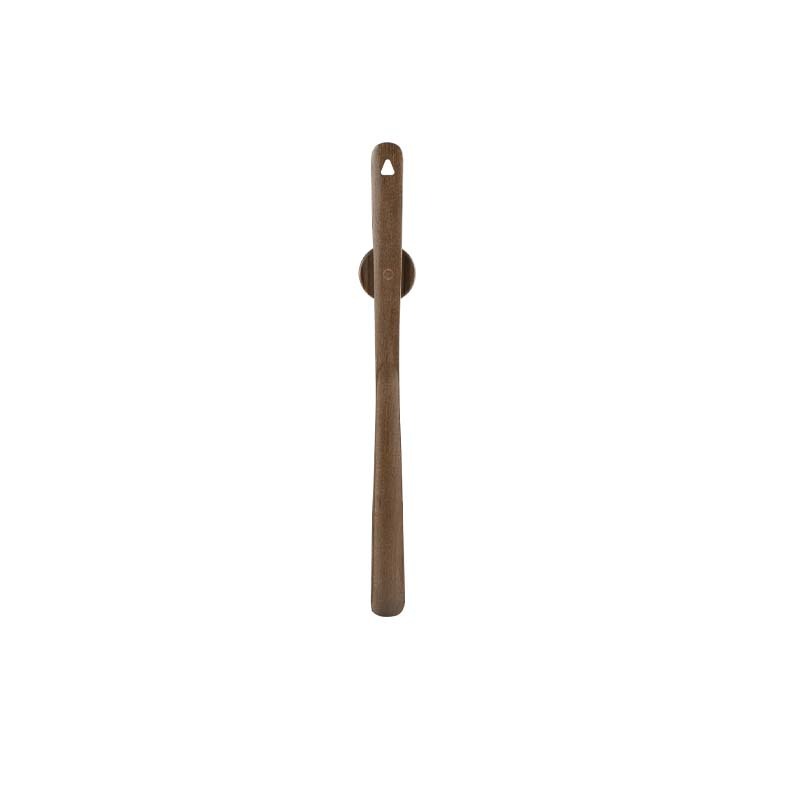 Long-Handle Magnetic Shoehorn with Wall Mount Beech Wood 20-Inch Entryway Shoe Helper for Adults Seniors Easy Storage Hallway Mudroom Closet | Thomler