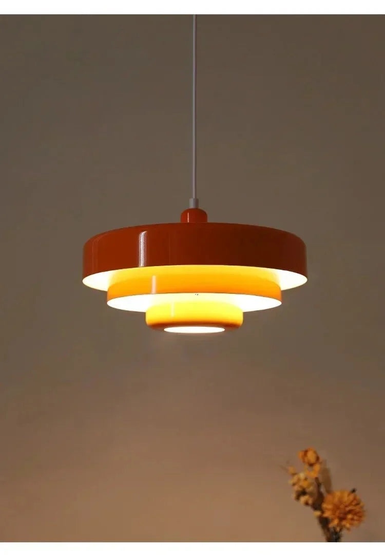 Modern Minimalist Pendant Light 14-Inch Dome Metal Ceiling Fixture Dining Room Kitchen Cafe Nordic Style Home Lighting | Thomler