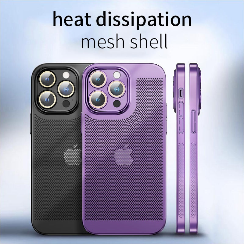 Metal Frame Protective iPhone Case – Slim Clear Cover with Camera Guard & Precise Cutouts for Daily Drop Protection | Thomler