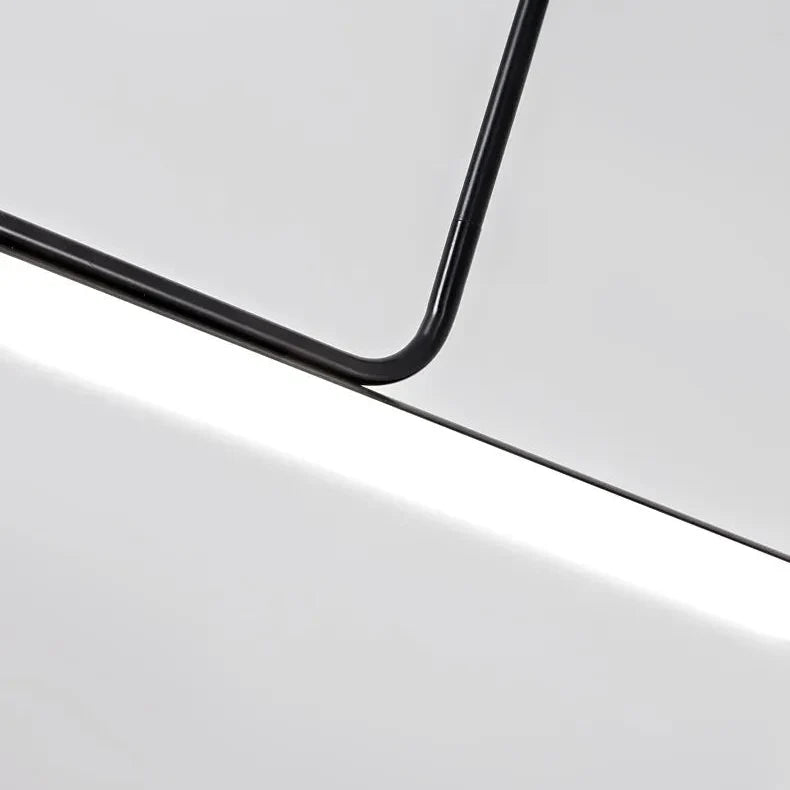 Modern Linear Bar Ceiling Light Fixture for Kitchen Island & Dining Room – Adjustable LED Hanging Lamp with Dimmable Warm White Glow | Thomler
