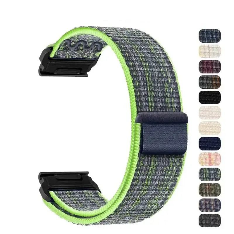 Adjustable Nylon Hook-and-Loop Smartwatch Band – Breathable Sports Strap for Fitness Tracking | Thomler