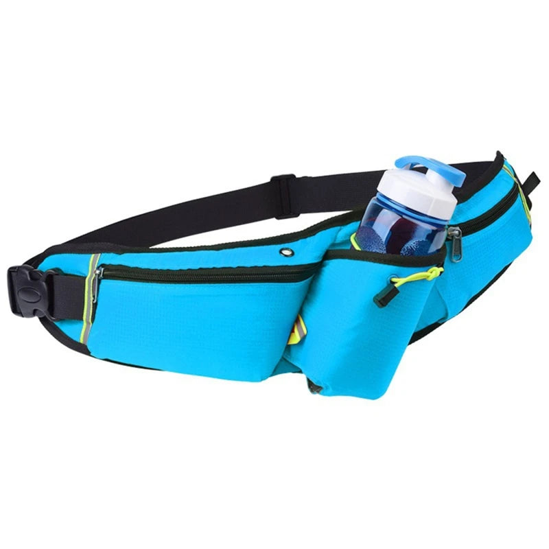 Hands-Free Hydration Waist Pouch for Runners – Stable Flask Carrier & Phone Storage | Thomler