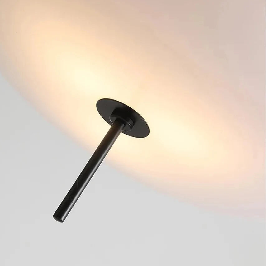 Contemporary Disc Pendant Lamp – Perforated Metal Shade with LED Downlight for Dining Room & Kitchen Island | Thomler