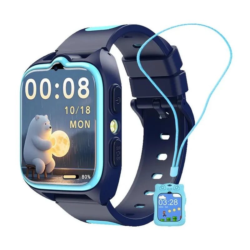 Kids GPS Tracker Watch with 4G Video Calling, Triple Location Tracking & SOS Emergency Button for Children | Thomler