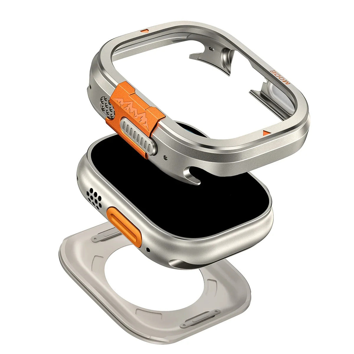 Rugged Metal Bumper Case for Apple Watch Ultra & Series 11/10 – Precision-Fit Display Guard | Thomler