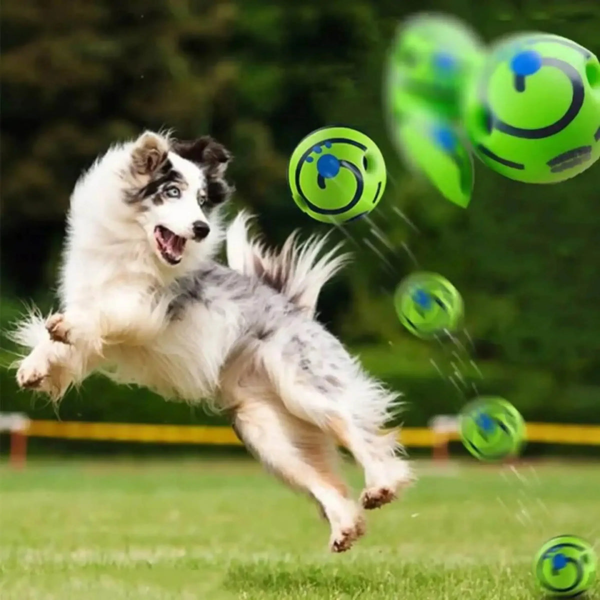 Giggling Sound Ball for Dogs – Interactive Mental Stimulation Toy with Laughter Effect for Active Play & Training | Thomler