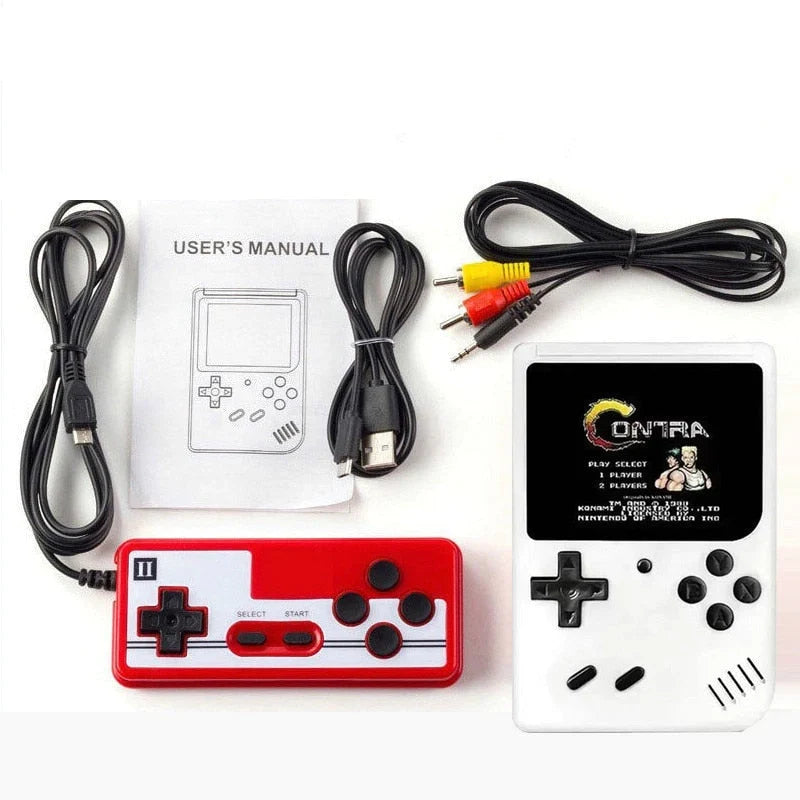 Handheld Gaming System with 400 Built-In Classic Games & 3-Inch Color Screen for Kids & Adults | Thomler
