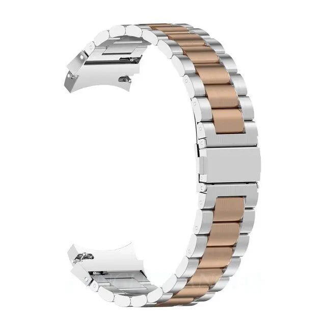 Stainless Steel Watch Band for Samsung Galaxy Watch 4 & 5 – Quick-Release Metal Strap with Adjustable Links, Compatible with 40mm 44mm | Thomler