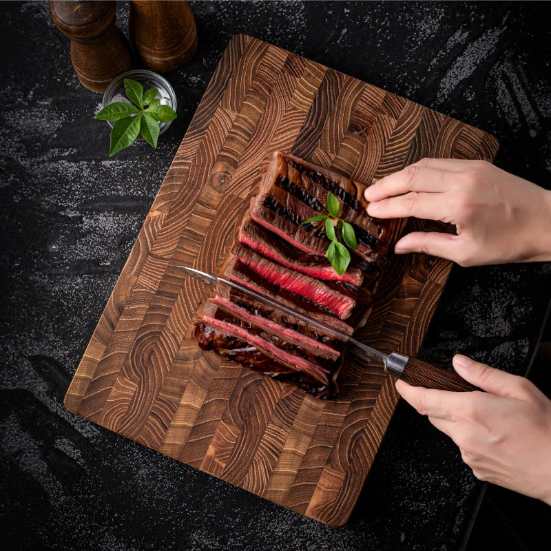 Solid Hardwood Prep & Serve Board for Kitchen & Dining | Thomler