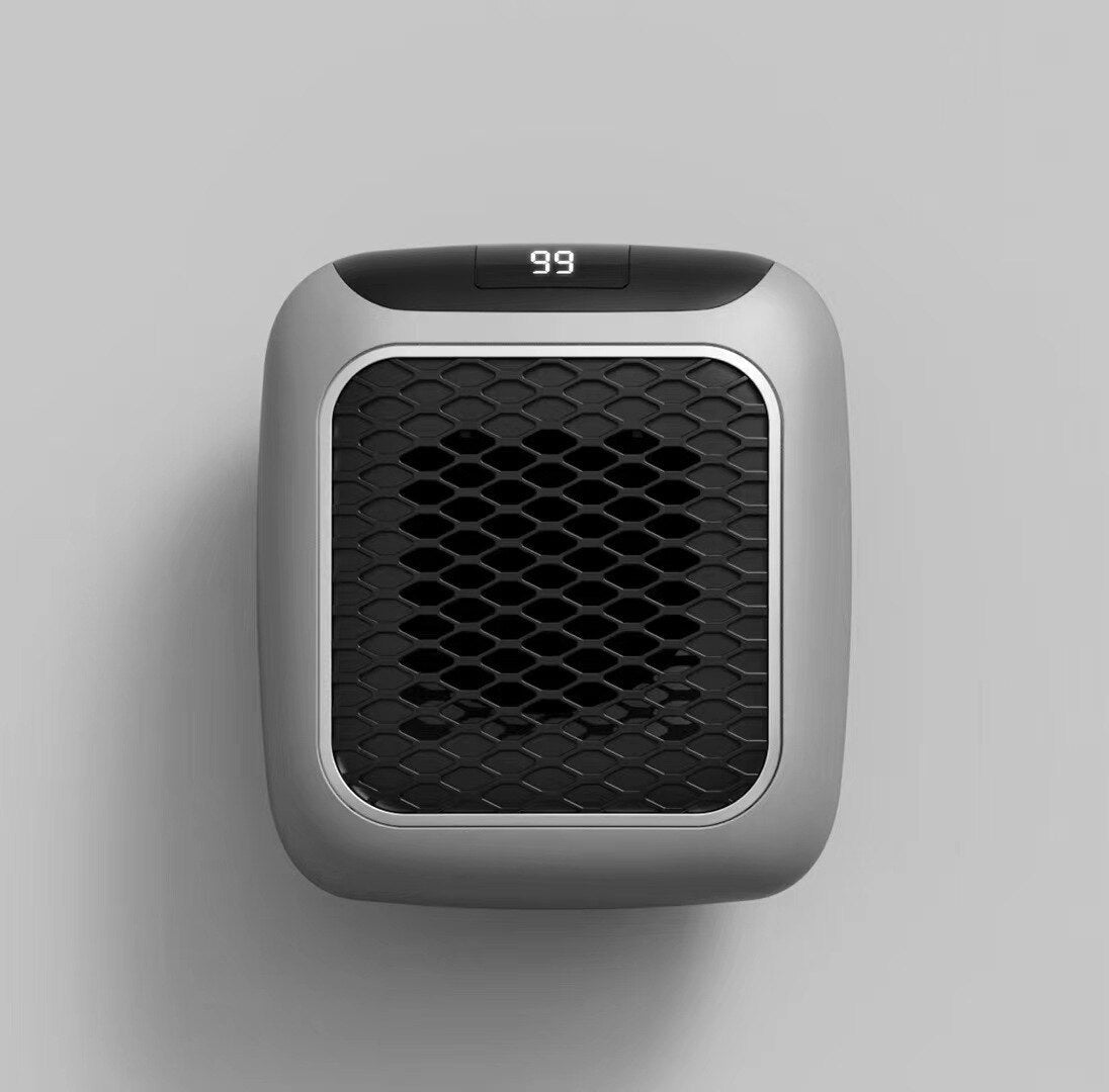Compact Wall-Mounted Space Heater — 800W Portable Room Warmer with Digital Display | Thomler