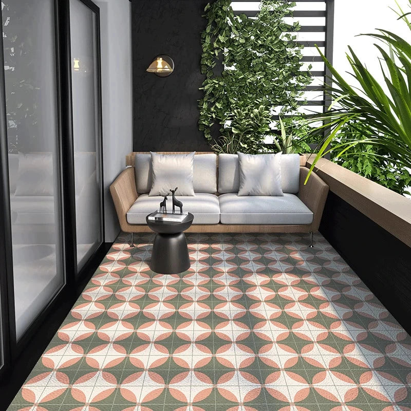 Waterproof Indoor Outdoor Floor Mat Anti-Slip PVC Vinyl Runner for Kitchen Entry Hallway Living Room Non-Skid Washable Rug | Thomler