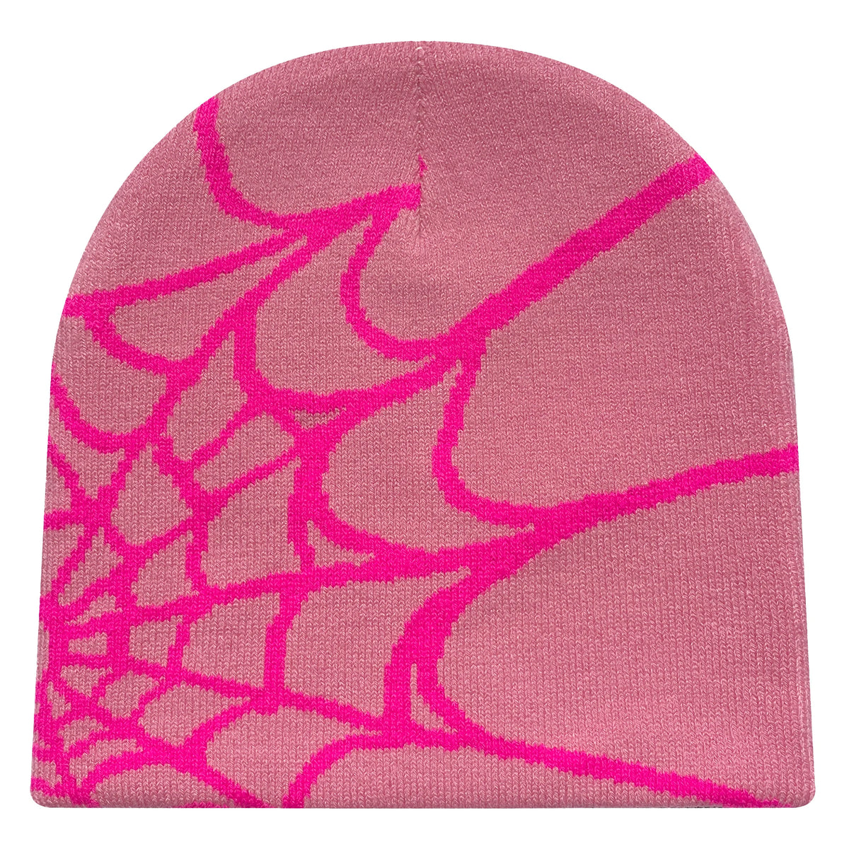 Unisex Y2K Web Knit Beanie Winter Warm Geometric Skull Cap for Outdoor Activities Skiing Sports & Casual Wear | Thomler