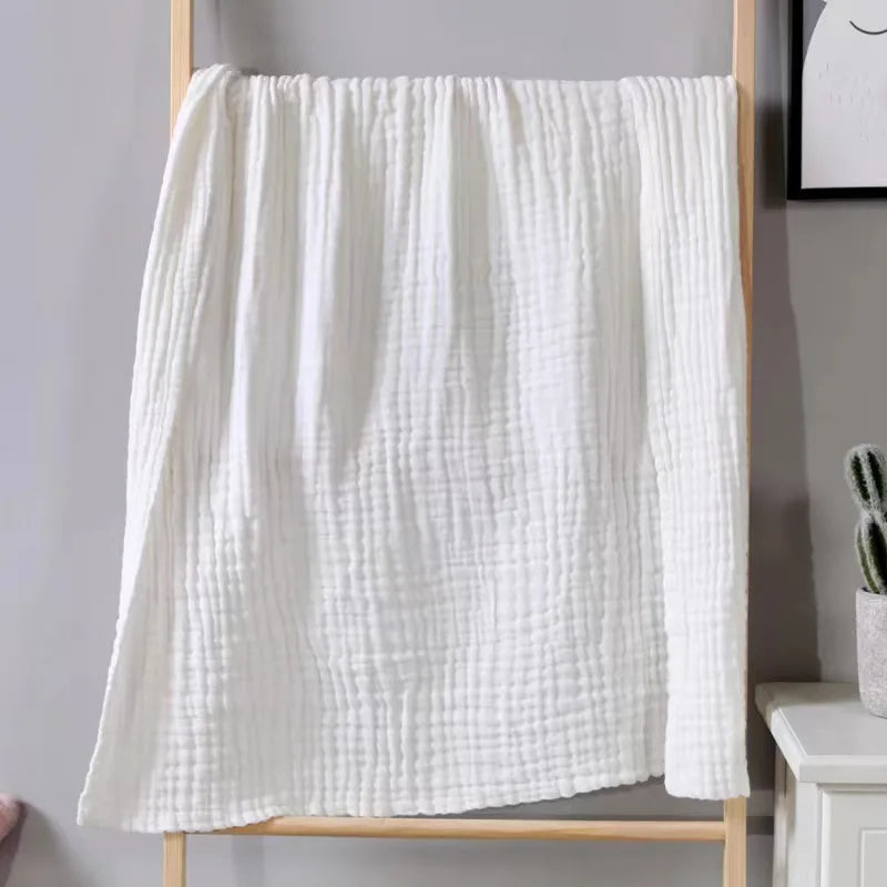 Multi-Layer Cotton Muslin Baby Blanket – Lightweight Breathable Nursery Throw for Newborns, Infants & Toddlers | Thomler
