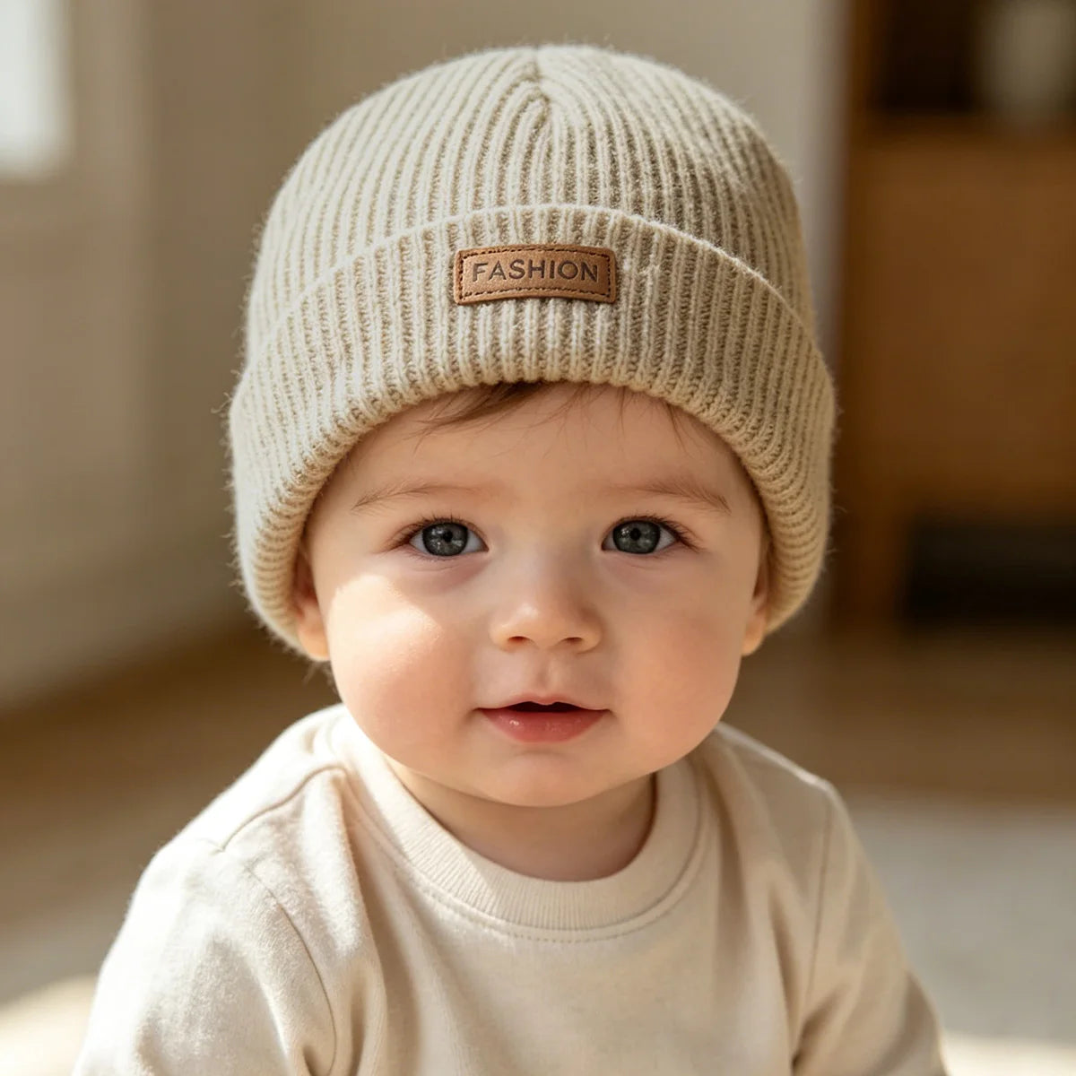 Soft Knit Baby Beanie for Cold Weather – Cozy Toddler Winter Hat with Snug Fit for Boys & Girls, Lightweight Infant Headwear, Year-Round | Thomler