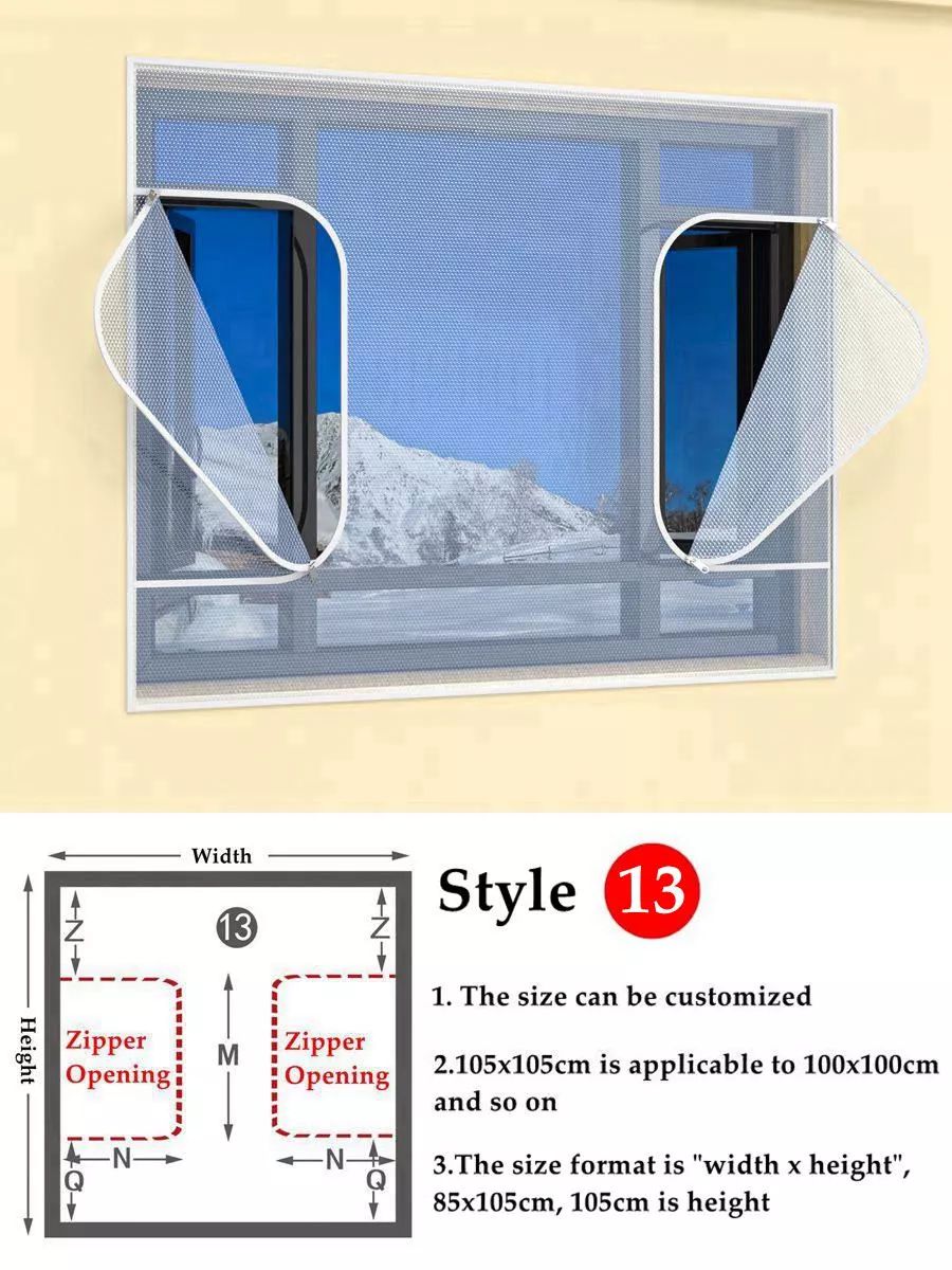 Insulating Window Film Kit – Dual-Layer Thermal Draft Stopper with Adhesive Zipper – Energy-Saving Clear Shrink Barrier for Winter Storm | Thomler
