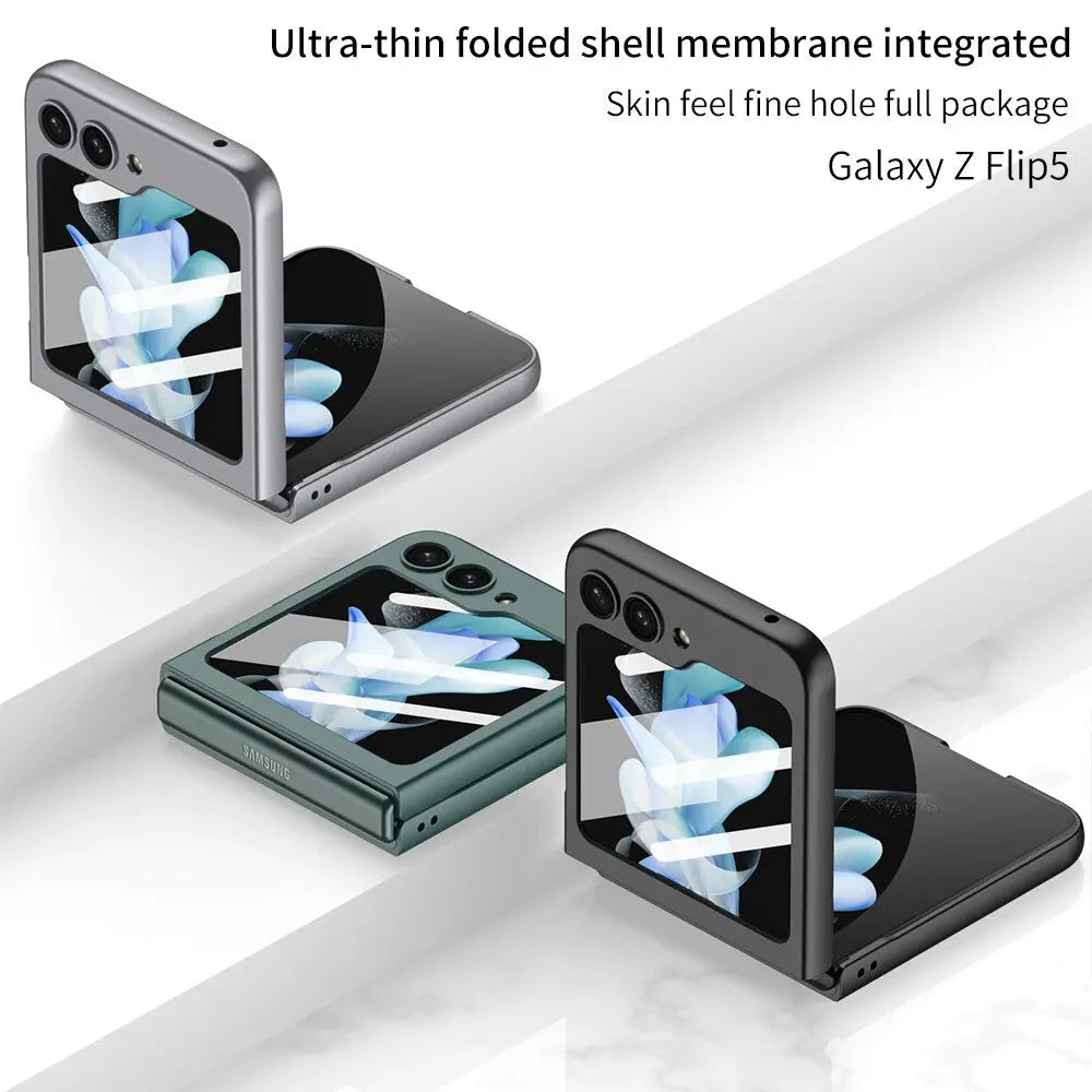 Slim Matte Case for Samsung Galaxy Z Flip 5 - Anti-Fingerprint Scratch Protection with Precise Fit | Thomler